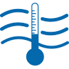 wireless duct temperature sensors icon