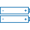 replacement batteries icon