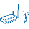 domestic cellular gateway family icon