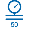 wireless pressure meters - 50 psig icon