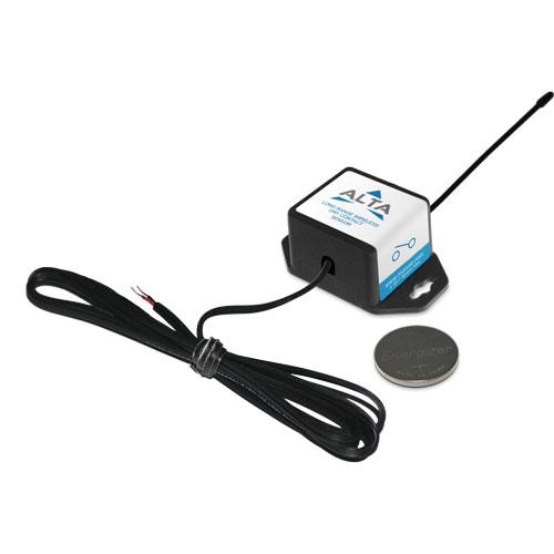 CC wireless dry contact sensor with battery for scale